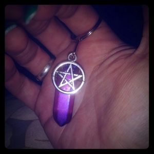 Keyring, bracelet, and choker